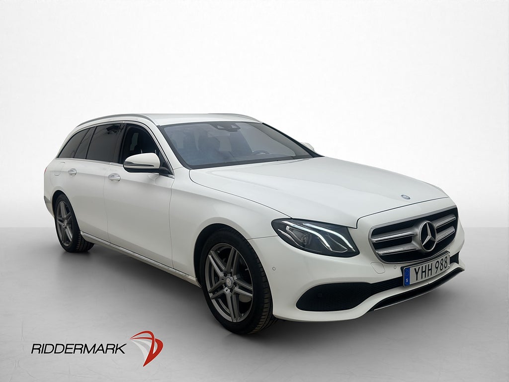 Mercedes-Benz E220d T Avantgarde Värmare Kamera Navi Drag