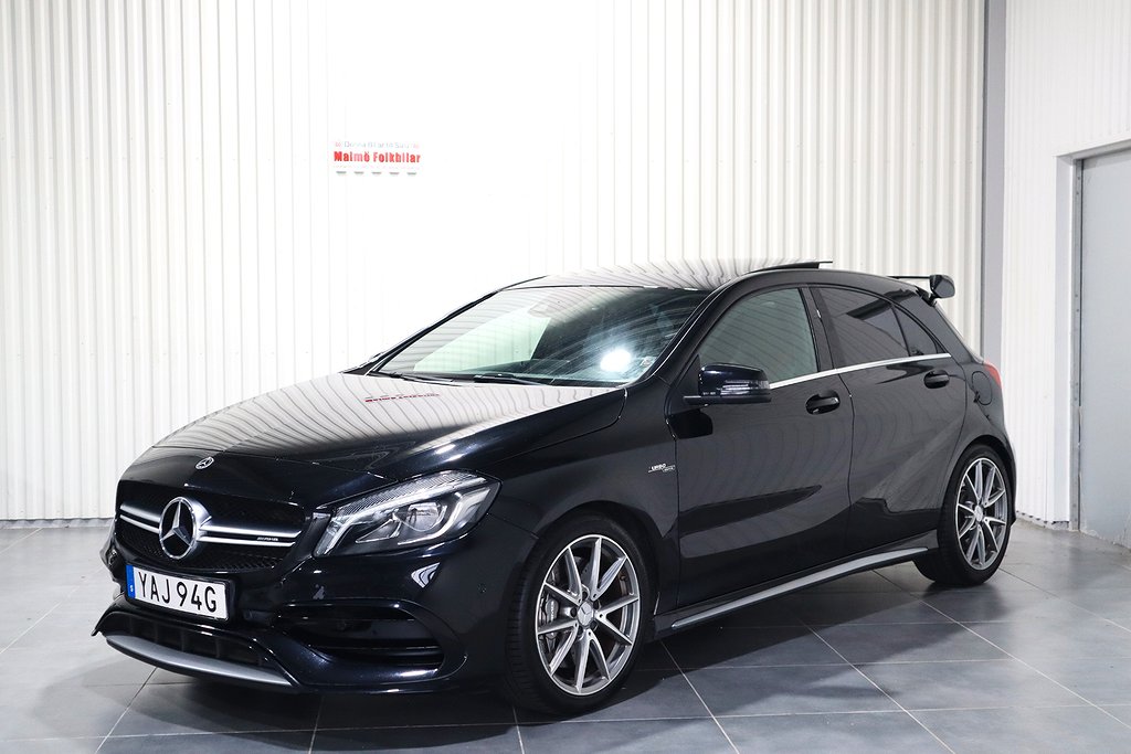 Mercedes-Benz AMG A 45 4MATIC Pano Aero Navi Facelift 381hk