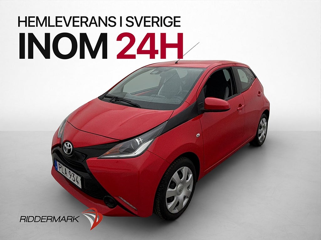 Toyota Aygo X-PLAY 1.0 VVT-i 69hk Bluetooth 0.41 l/mil