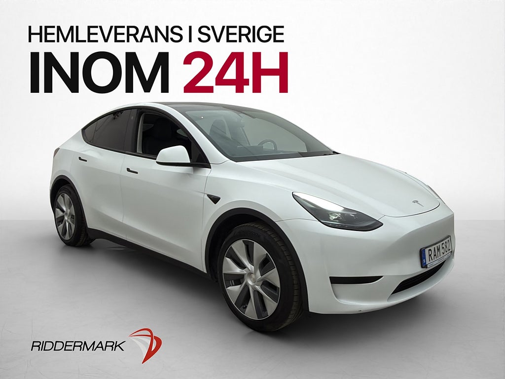 Tesla Model Y Standard Range Dragkrok Panorama SV.SÅLD MOMS