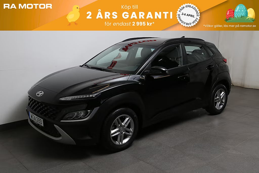 Hyundai Kona 1,0 T-GDI iMT 120hk Essential CarPlay P-sensor Kamera 2022