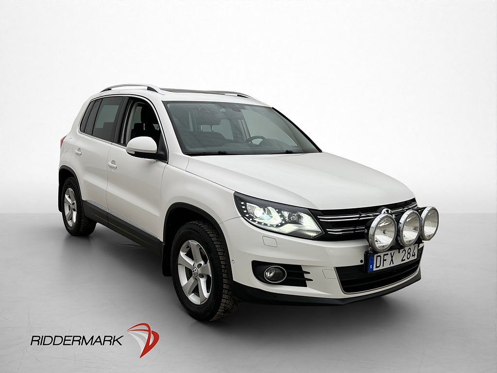 Volkswagen Tiguan 2.0 TDI 140hk 4M Värmare Skinn Kamera Pano