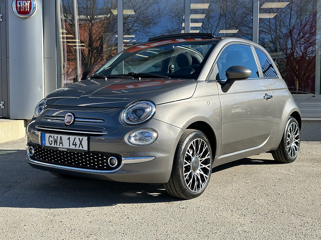 Fiat 500C Hybrid | Dolcevita | Cabriolet | Parkeringssensorer 