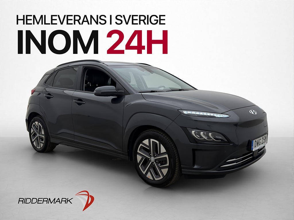 Hyundai Kona 64 kWh 204hk Advanced Värmare Kamera Krell-Ljud