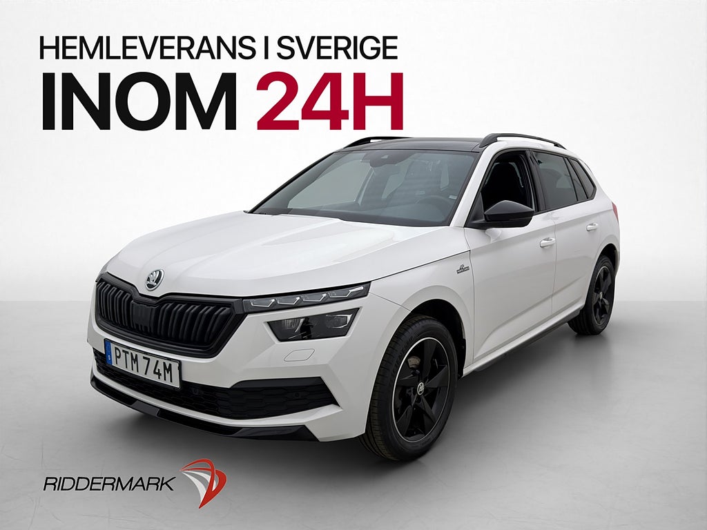 Skoda Kamiq TSI 110hk Monte Carlo Pano Cockpit Kamera Drag