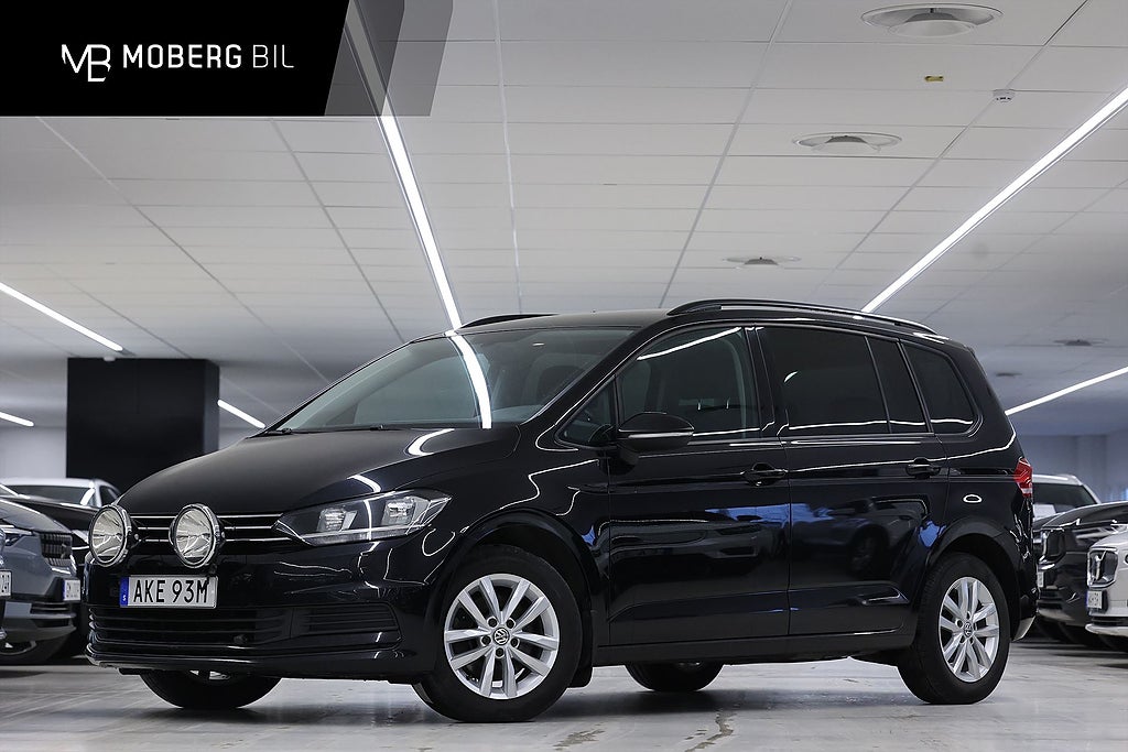 Volkswagen Touran 1.6 TDI 115hk *Hjulkampanj!* 7-Sits B kamera