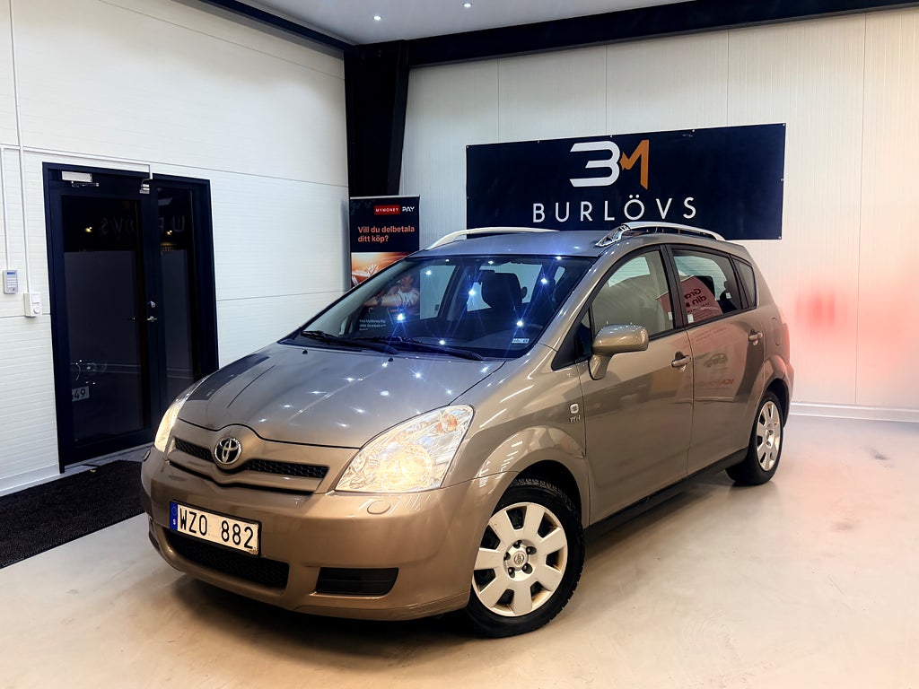 Toyota Corolla Verso 1.8 VVT-i 7-Sits Dragkrok 