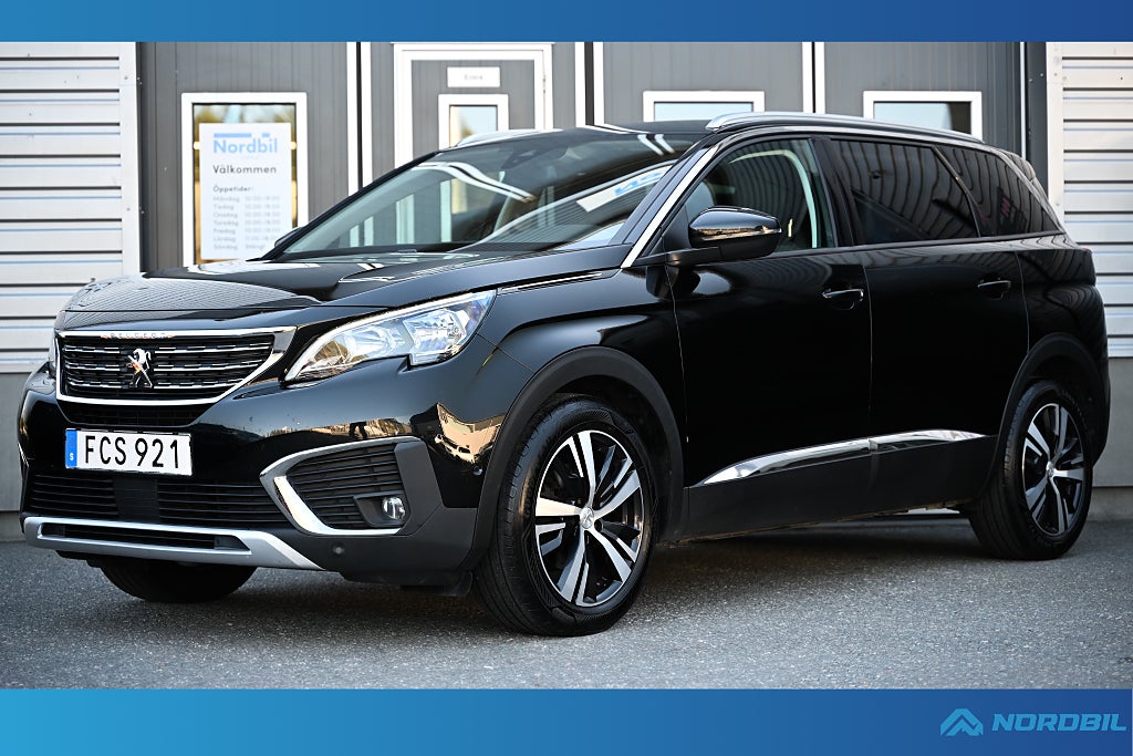 Peugeot 5008 1.2 PureTech 7-Sits Backkamera Drag 131hk