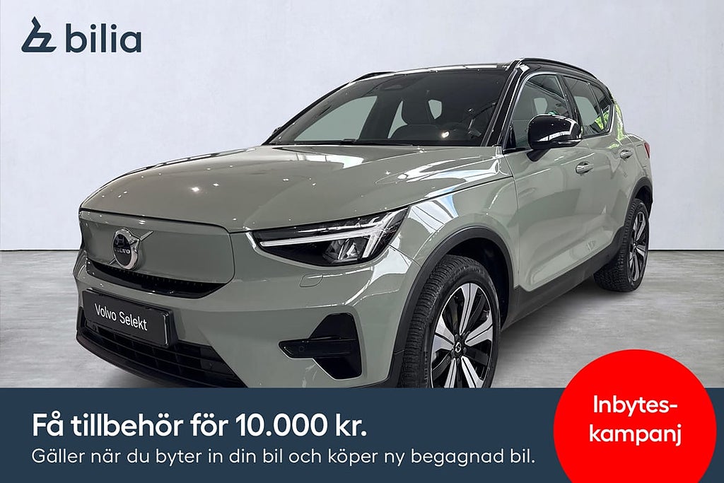 Volvo XC40 Recharge Core/Baksätesvärme/Rattvärme
