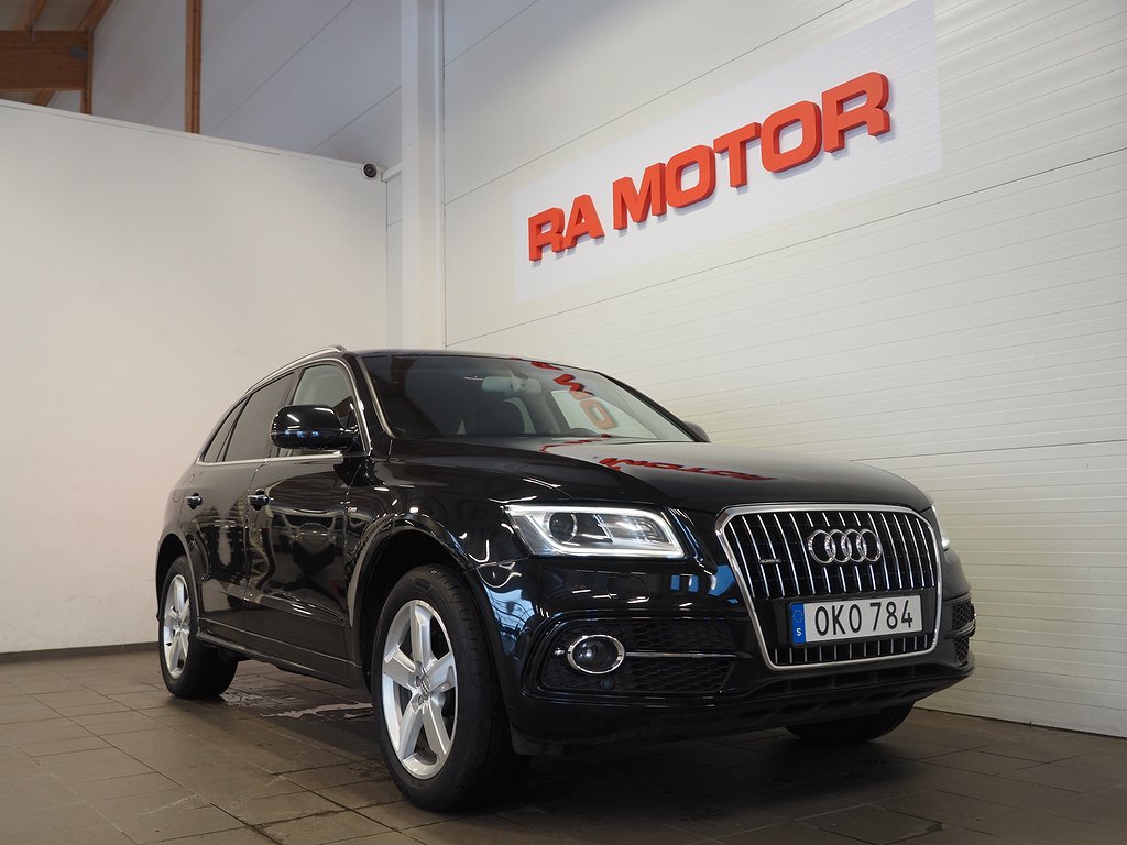 Audi Q5 2.0 TDI 190hk Quattro S Tronic S-Line Drag D-Värm 2017