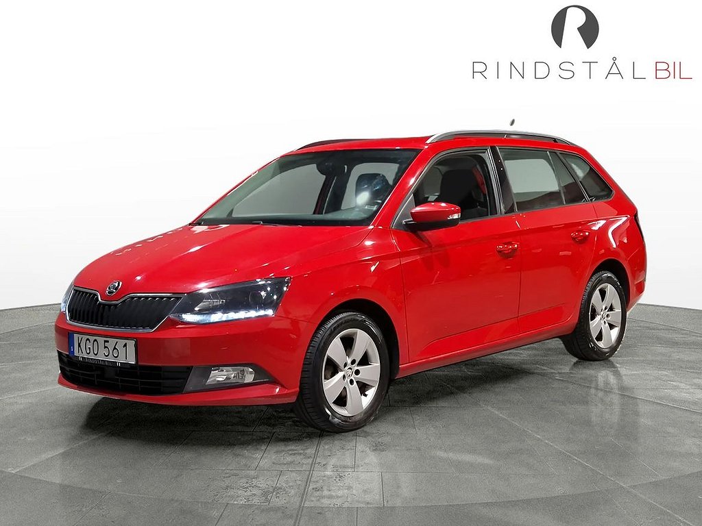 Skoda Fabia Kombi 1.0 TSI 95 HK PDC 360KR/ÅR 0.44L/MIL 15\"