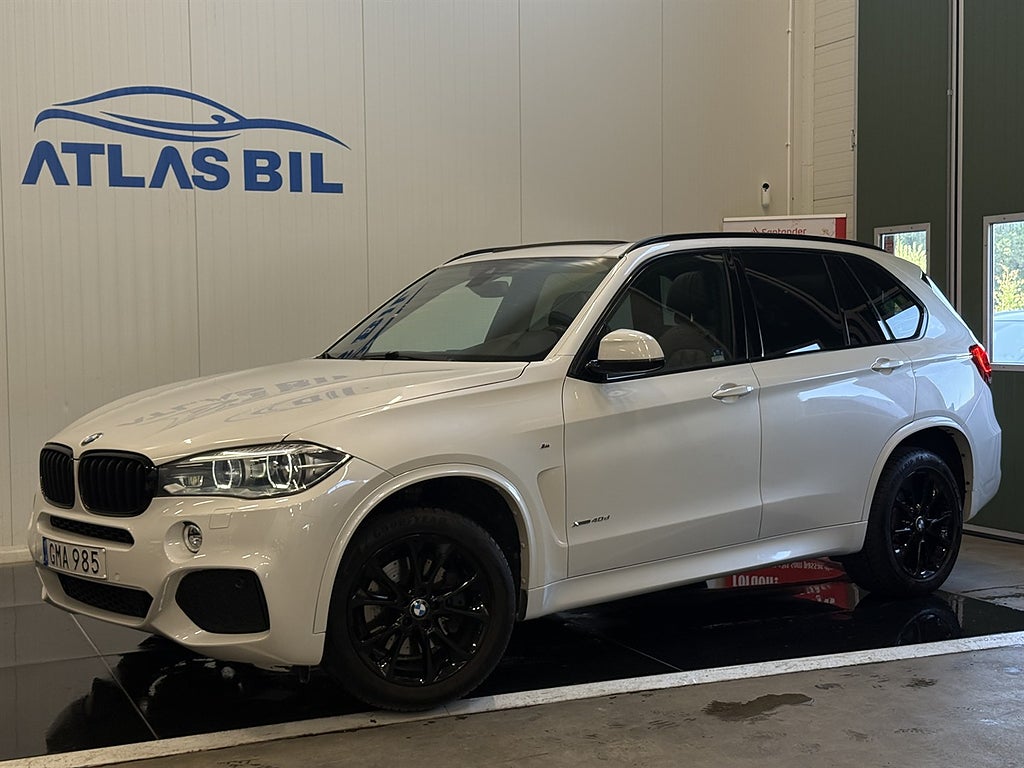 BMW X5 xDrive40d Auto 313hk M Sport Drag Pano H/K B-Kam R-Värm