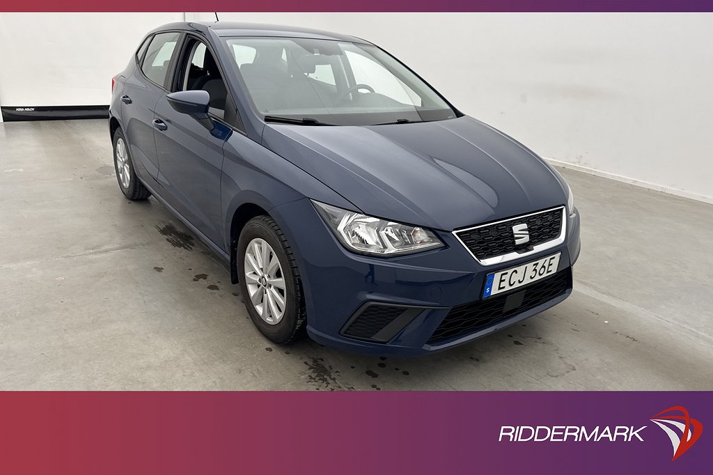 Seat Ibiza 1.0 MPI 80hk Style Sensorer Farthållare Bluetooth