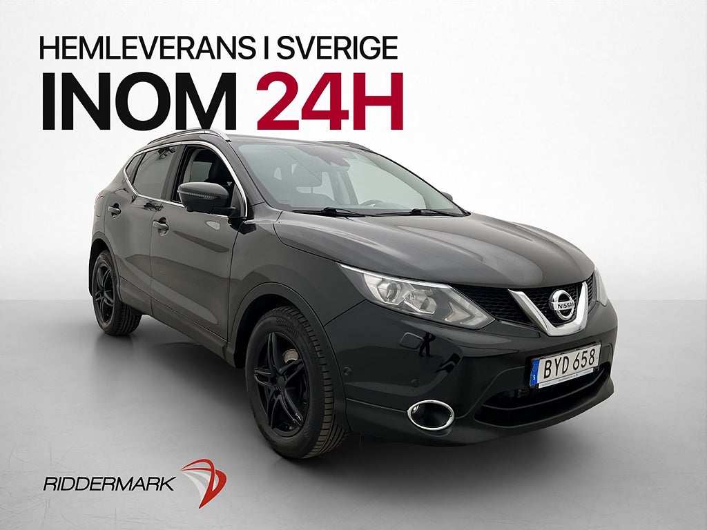 Nissan Qashqai 1.6 dCi Tekna Pano 360° Navi Delskinn Keyless