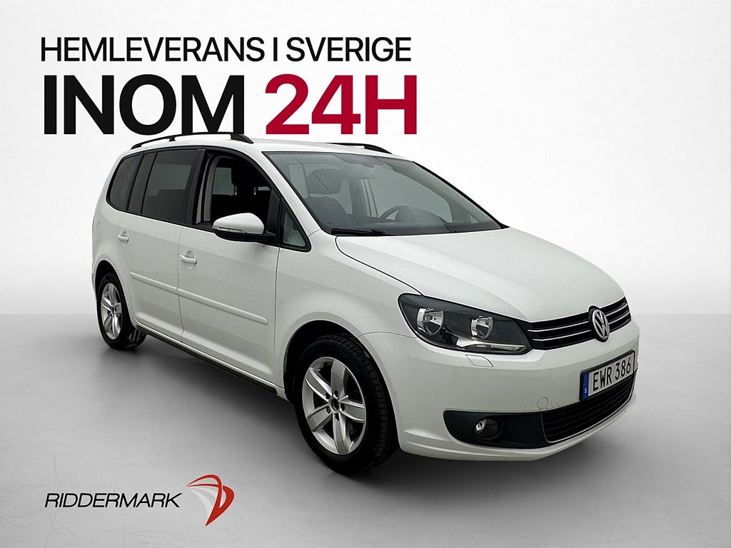 Volkswagen Touran TSI 140hk Masters 7-Sits Drag Värm Kamera
