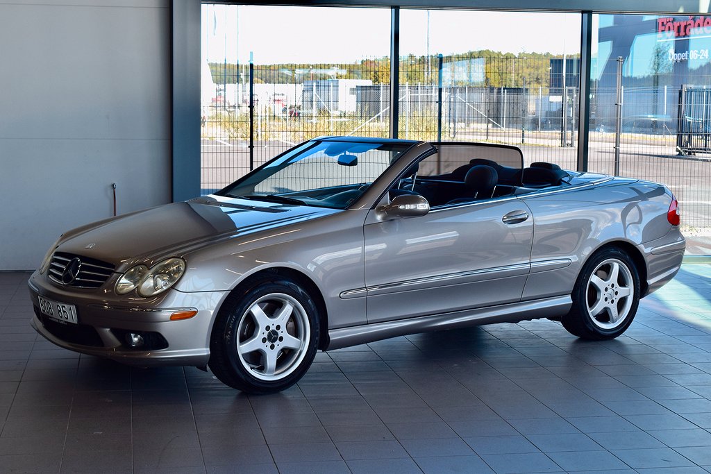 Mercedes-Benz CLK 500 Cabriolet 306hk AMG Nybes