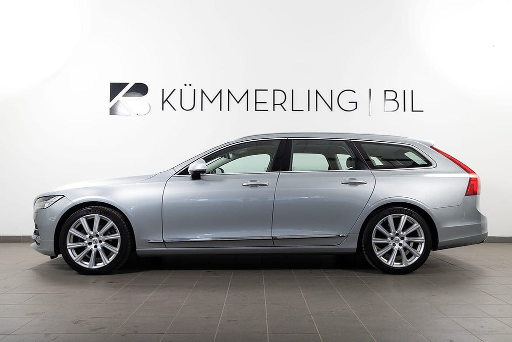 Volvo V90 D4 AWD Geartronic 190hk B&W/19"/Pvärmare/4-zon