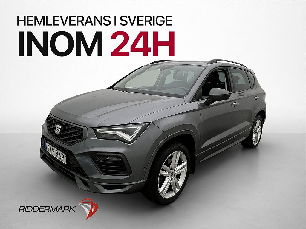 Seat Ateca 1.5 TSI FR P-Värmare 360° Navi CarPlay Dragkrok