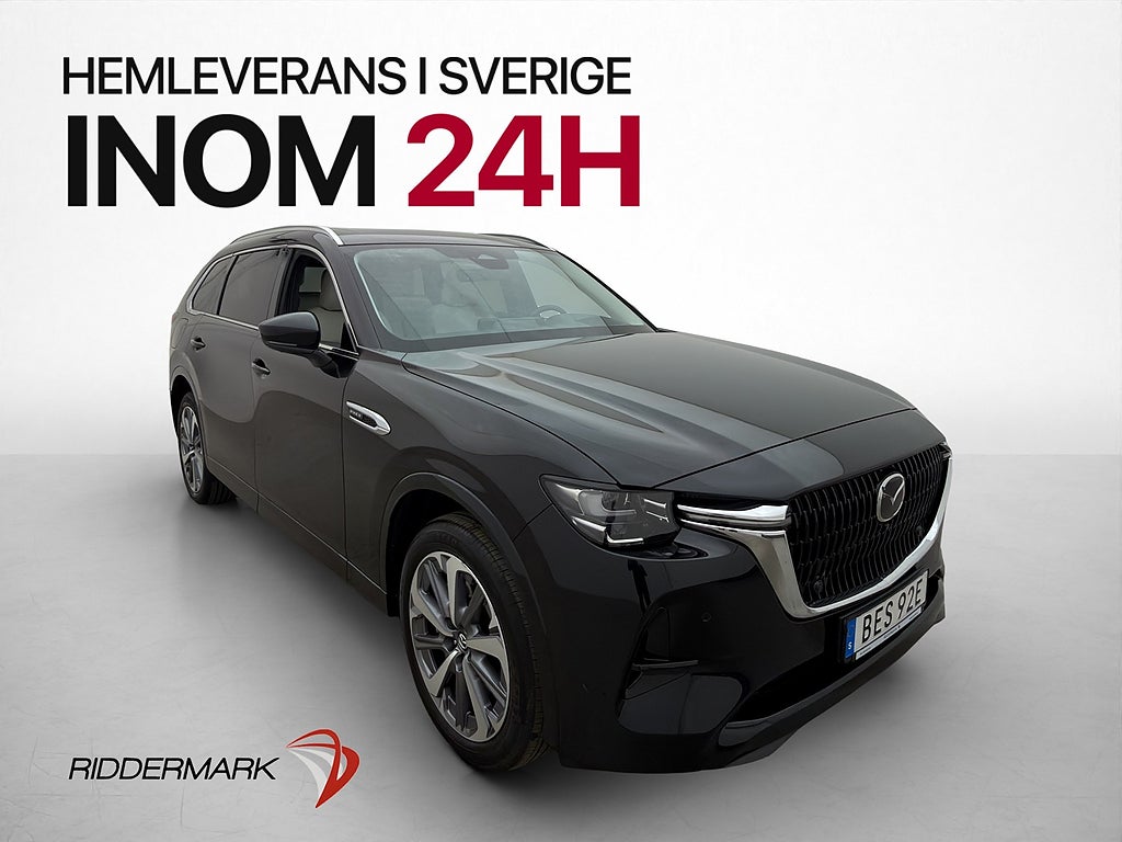 Mazda CX-80 PHEV Homura 7-sits Pano Skinn BOSE Head-UP