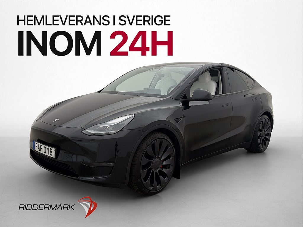 Tesla Model Y Performance AWD Drag Värmare En-Brukare MOMS