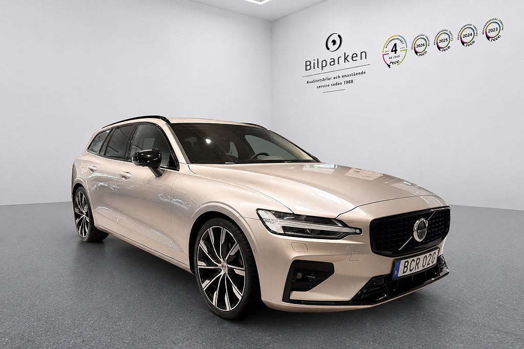 Volvo V60 B4 Geartronic Plus Dark | R-design | 360° | Nav | 197hk