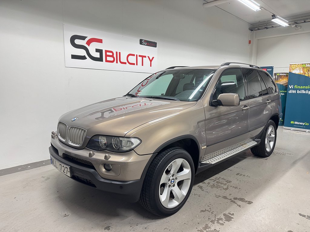 BMW X5 3.0i / FACELIFT / SVENSKSÅLD / DRAGKROK / SOLGARDINER