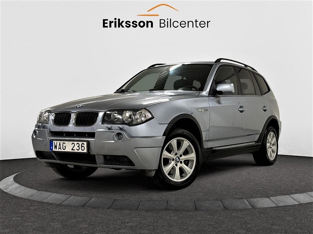 BMW X3 2.5i Automat 192hk / 0%Ränta / Drag / Kamkedja