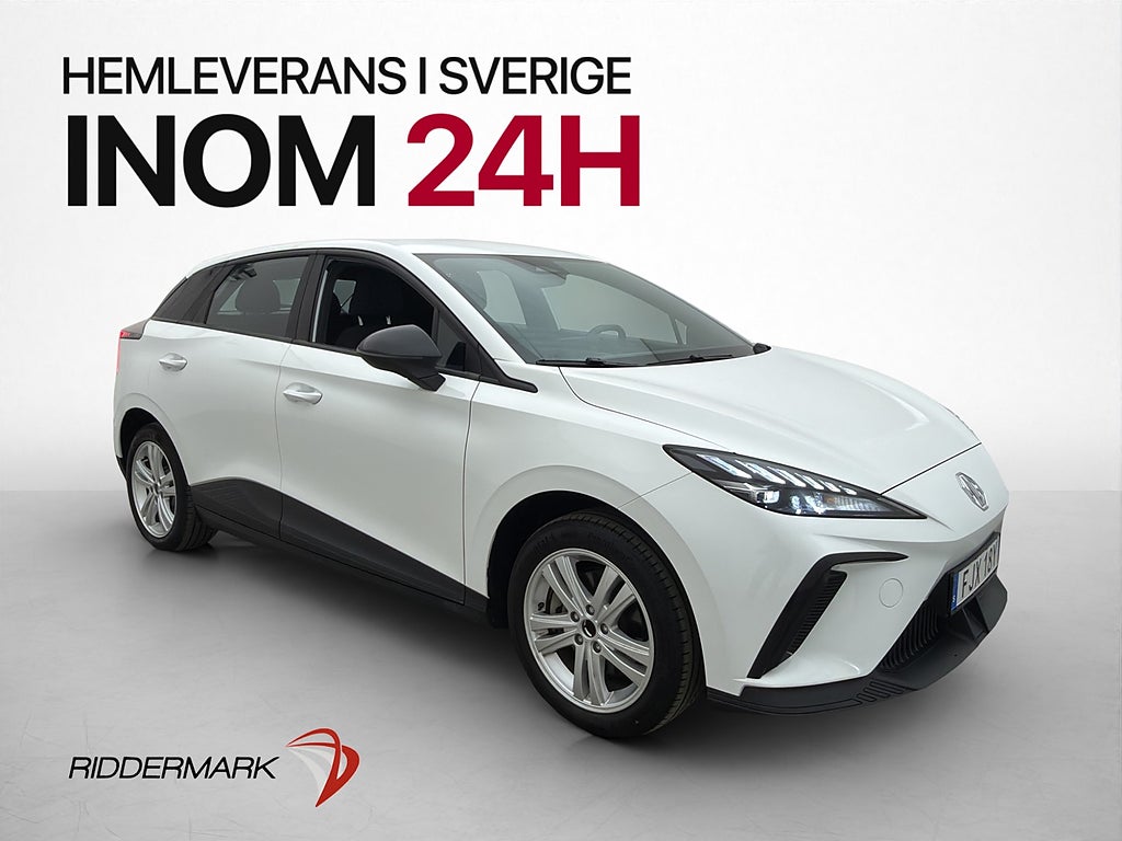 MG 4 Standard Range 51kWh P-sensorer Farthållare Carplay