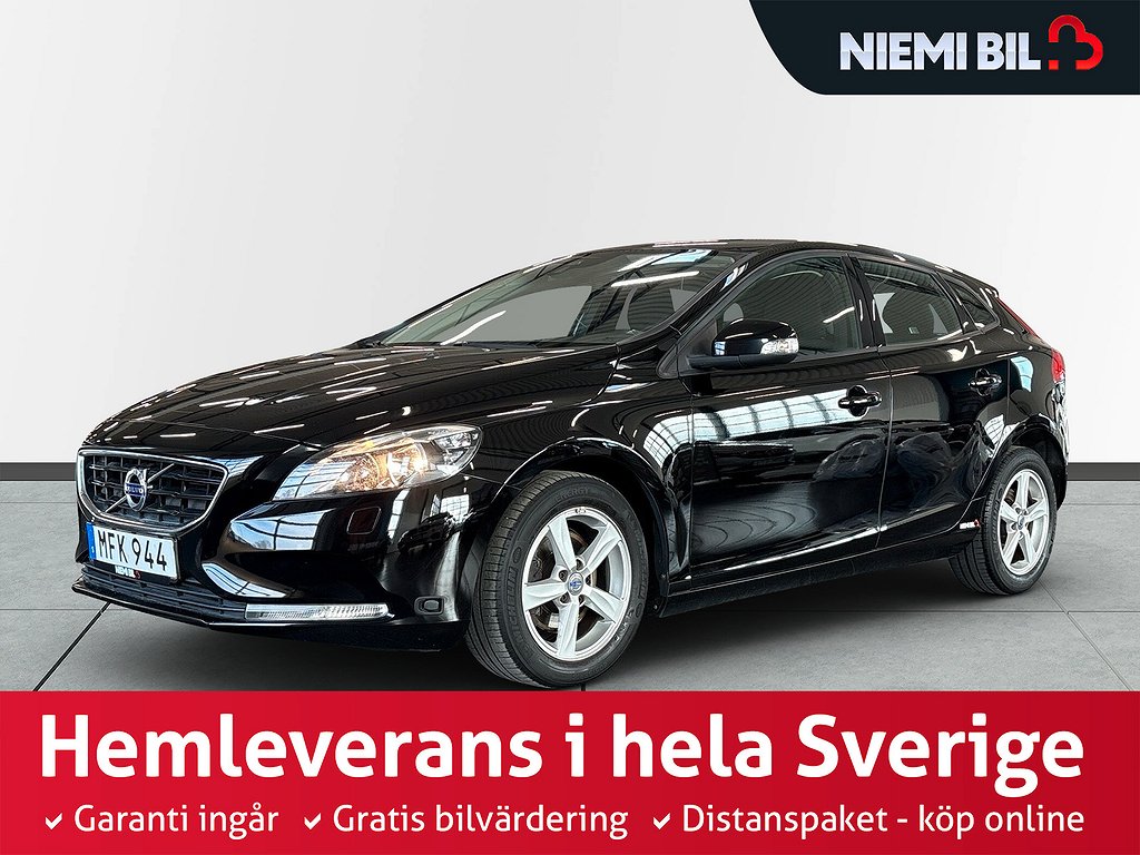 Volvo V40 T2 Kinetic S&V-hjul/Bluetooth/Farthållare