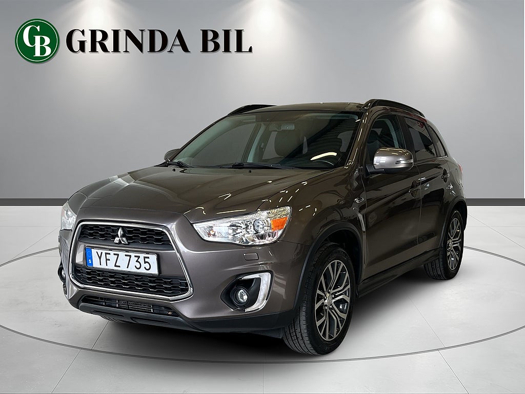 Mitsubishi ASX 2.2 4WD BUSINESS PLUS 1ÄGARE PANO DRAG B_KAMERA NAVI 
