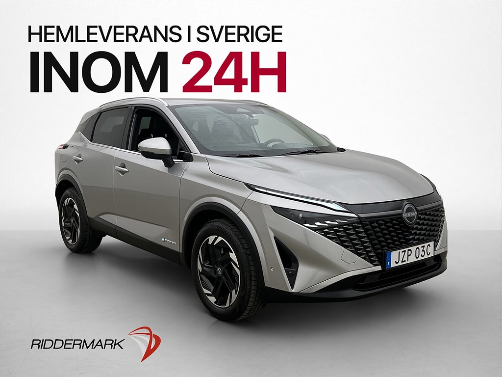 Nissan Qashqai e-POWER 190hk N-Connecta 360° CarPlay MOMS