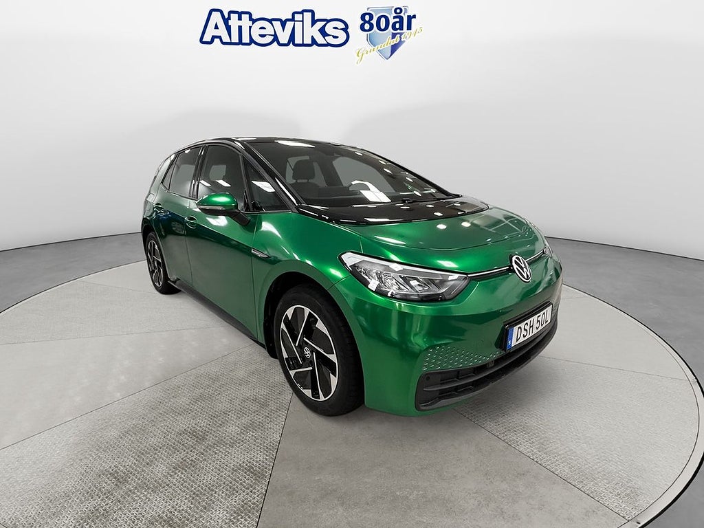 Volkswagen ID.3 Pro Performance 204hk *P.värmare/P.sensor*