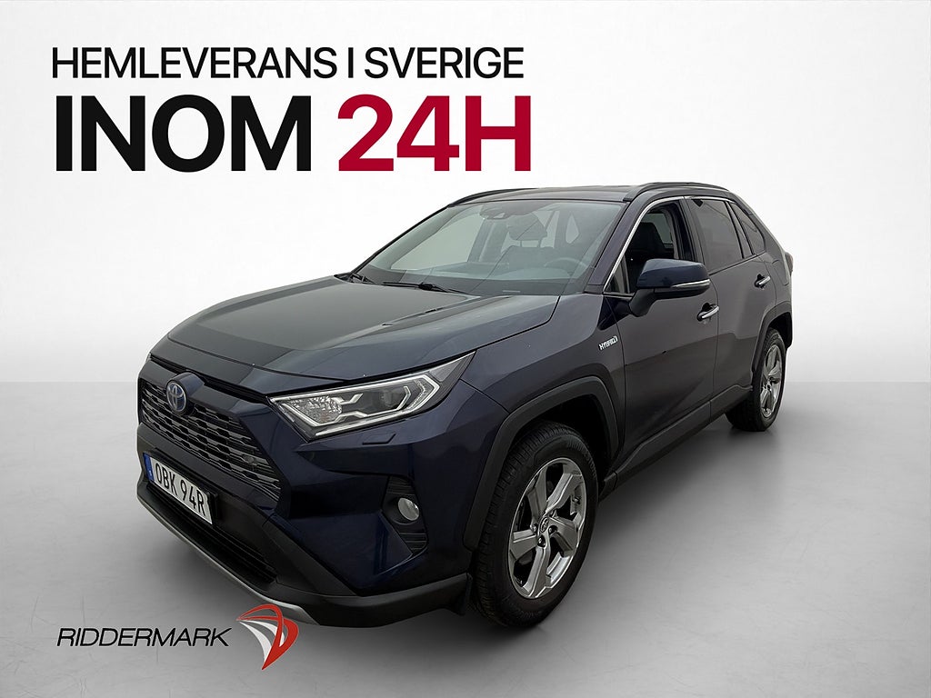 Toyota RAV4 Hybrid AWD 222hk Executive Kamera Skinn Drag