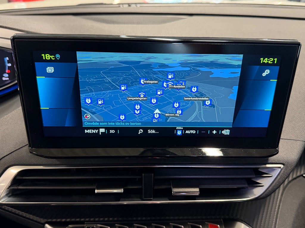 Peugeot 3008 HYBRID 224hk Aut Dragkrok Farthållare Helljusassistent bild 20