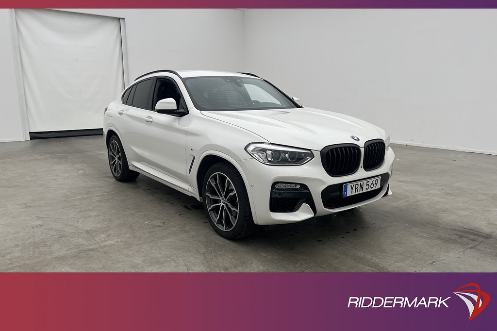 BMW X4 xDrive20i 184hk M Sport HiFi Navi 360° Rattvärme Drag