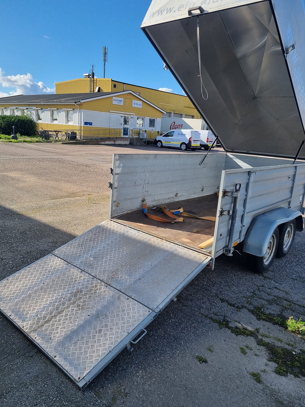 CO-Släpet 2500 Aulminumkåpa