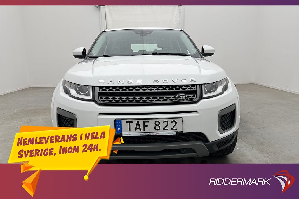 Land Rover Range Rover Evoque TD4 AWD S Kamera Dragkrok