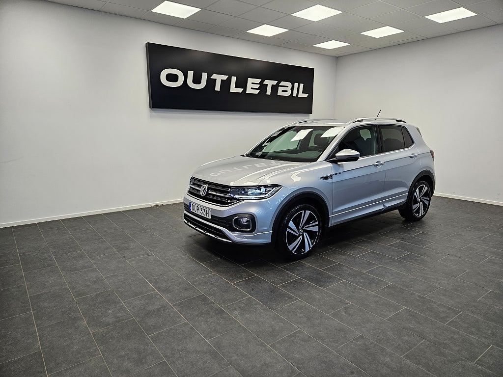 Volkswagen T-CROSS GT R line 1.0 TSI 116hk Automat Backkamera 