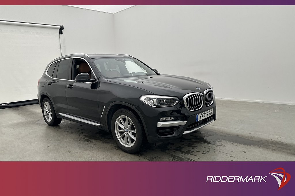 BMW X3 xDrive20d 190hk X-Line Navi Cockpit Sensorer Skinn