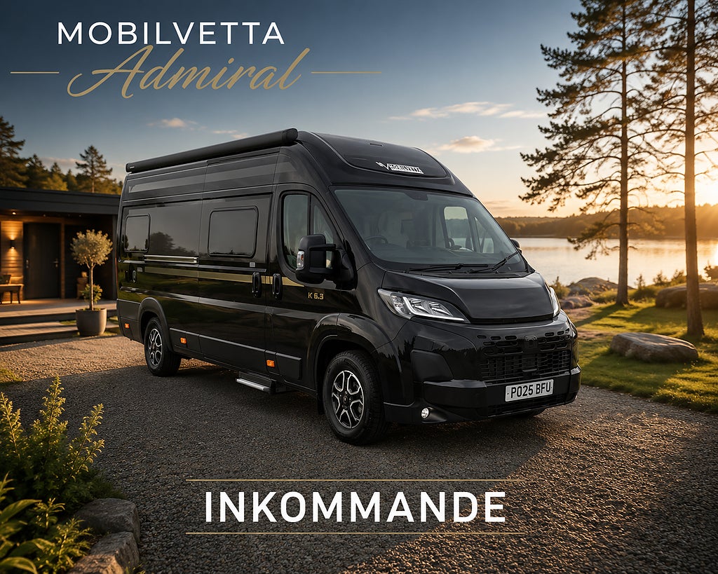 Mobilvetta Admiral K 6,3 Heavy chassi   2026 till salu hos Magnus Bil