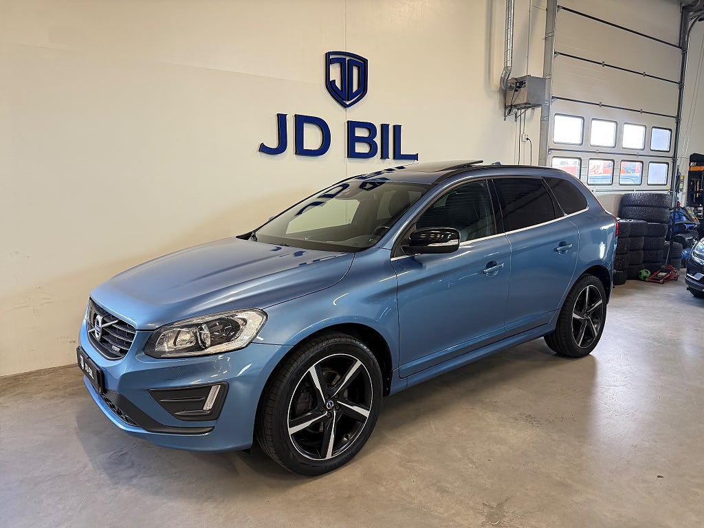 Volvo XC60 D5 AWD Geartronic Black R Edition Drag Pano 215hk