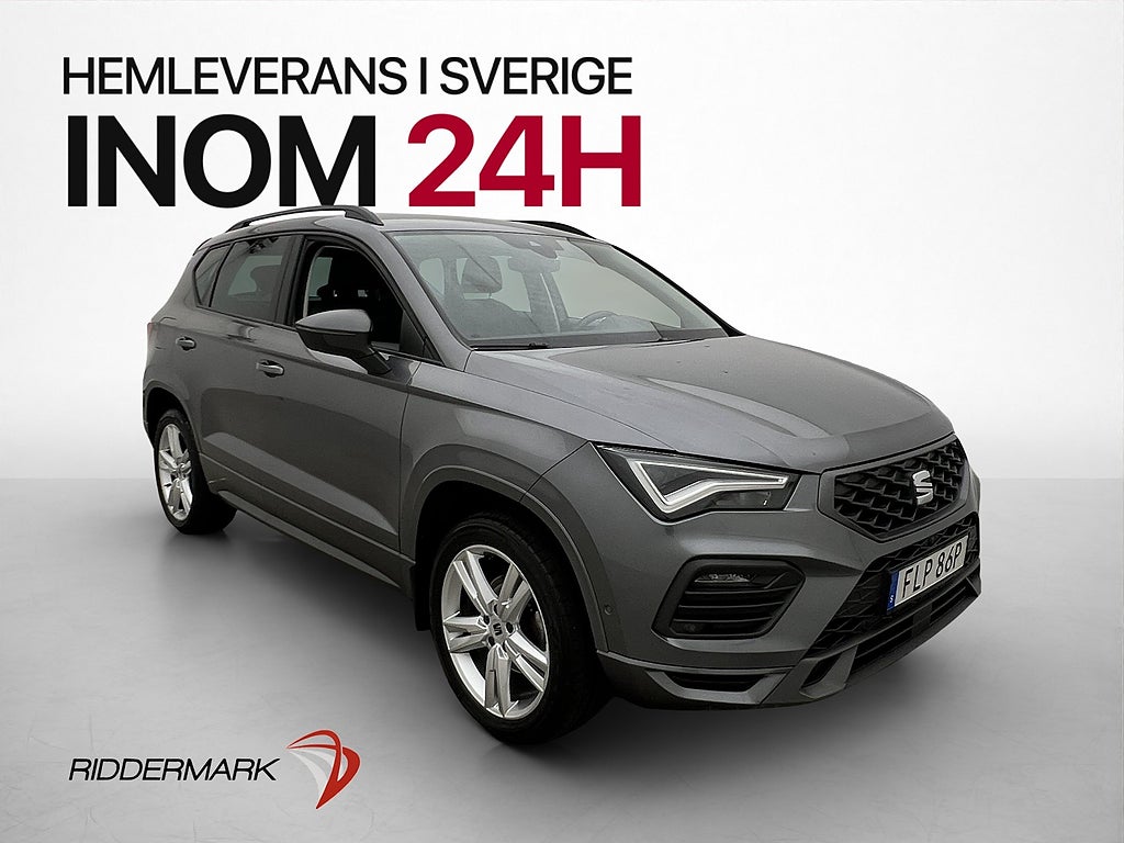 Seat Ateca 1.5 TSI 150hk FR P-Värmare 360° Navi  Dragkrok