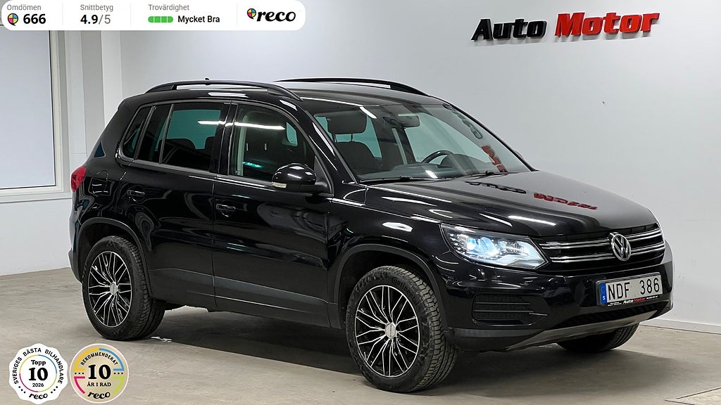 Volkswagen Tiguan 2.0 TDI 4Motion 140hk Drag/Värmare/Bytt kamrem