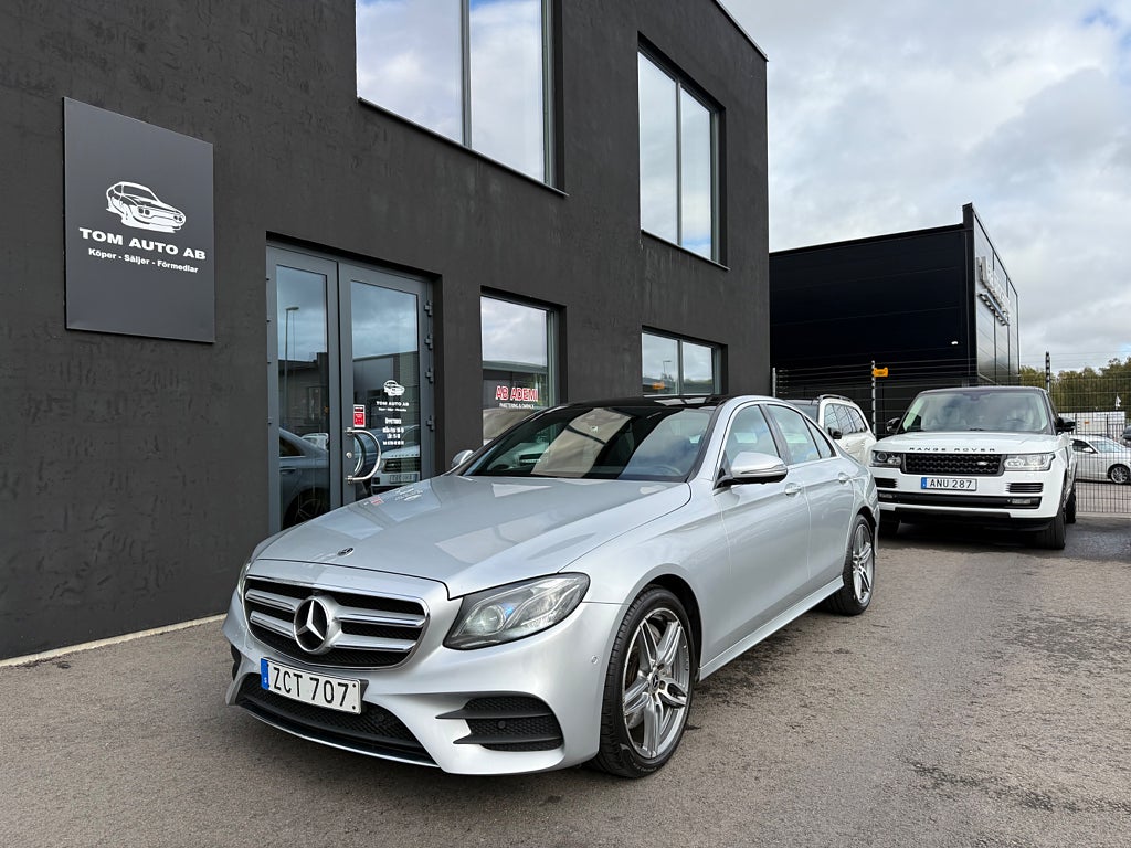 Mercedes-Benz E 350 d 4MATIC 9G-Tronic AMG Line Pano 2-Ägare