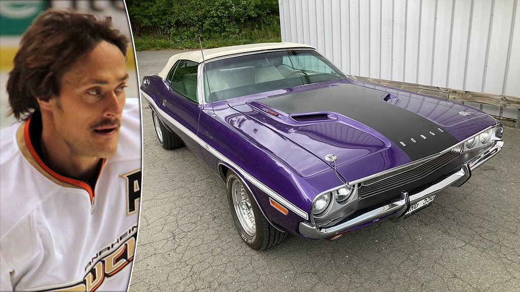 Teemu Selännes Dodge Challenger Cab 426 Hemi Clone säljs i Sverige.