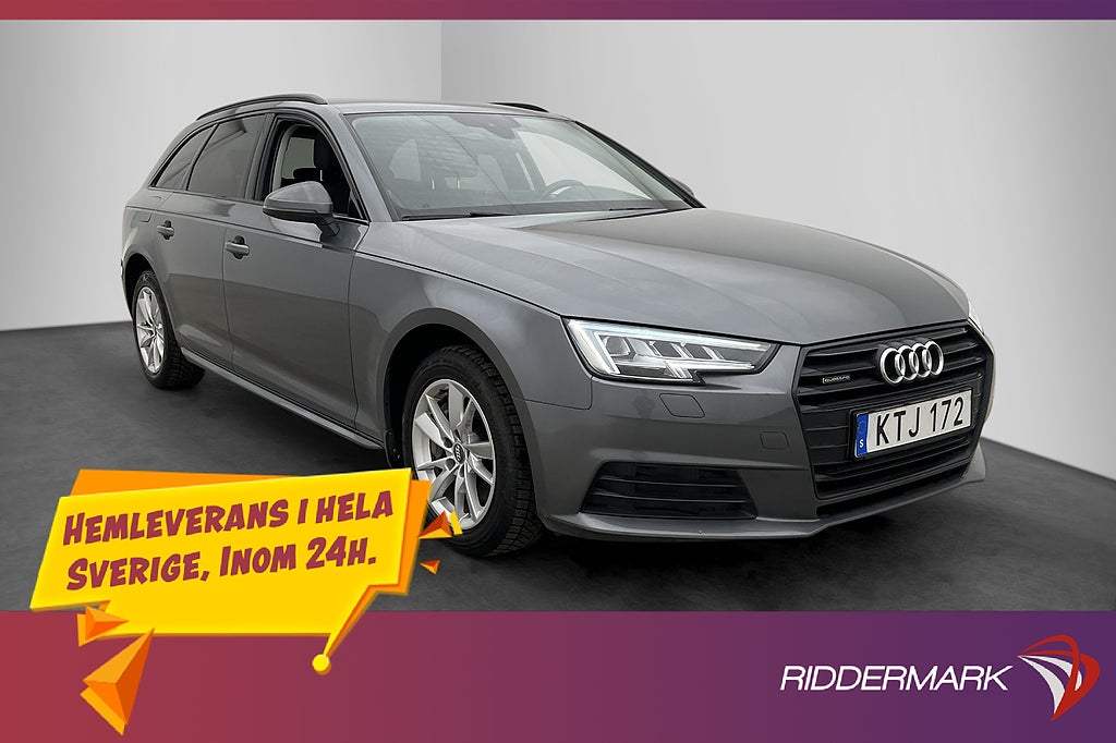 Audi A4 2.0 TDI 190hk Quattro Matrix Navi