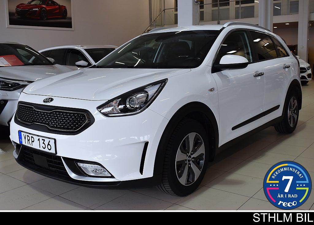 Kia Niro Hybrid DCT Advance Plus Navi Carplay B-kam 4.95% RÄNTA