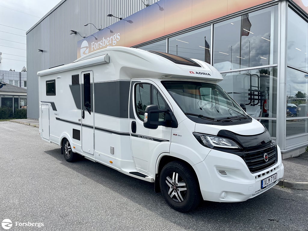 Adria Coral PLUS 670 DC / QUEENBED / ALDE / DRAGKROK