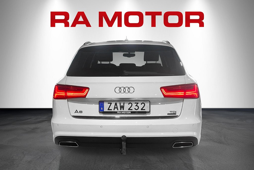 Audi A6 Avant 2.0 TDI 190hk Quattro |Drag|D-värm|Navi| 2018