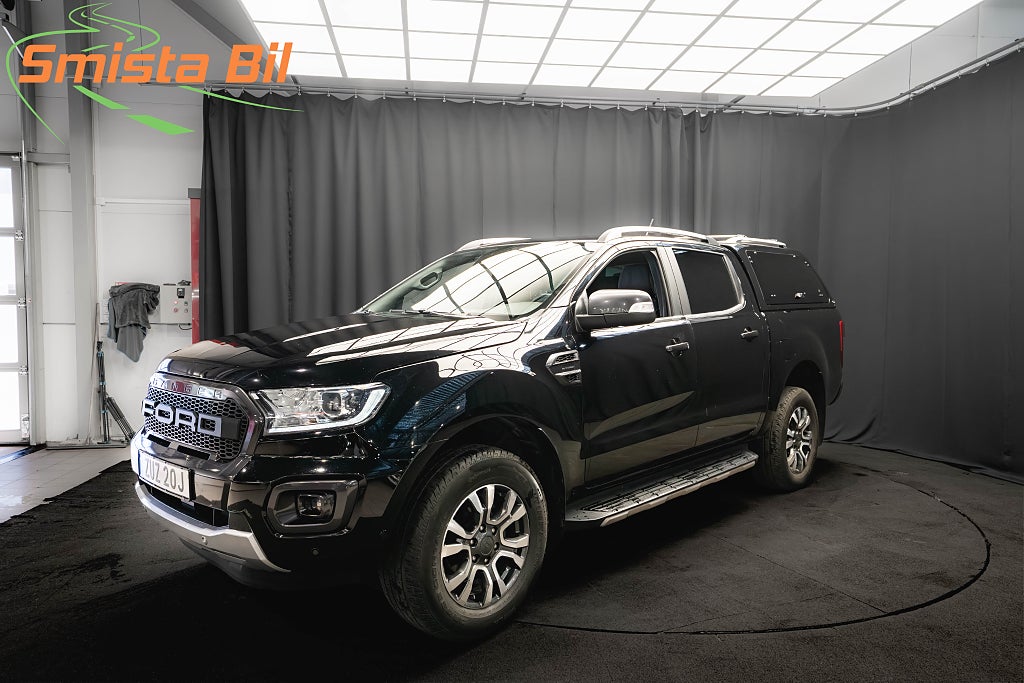 Ford ranger Bi-Turbo 4x4 KÅPA WILDTRAK D-VÄRMARE LÄDER DRAG MOMS